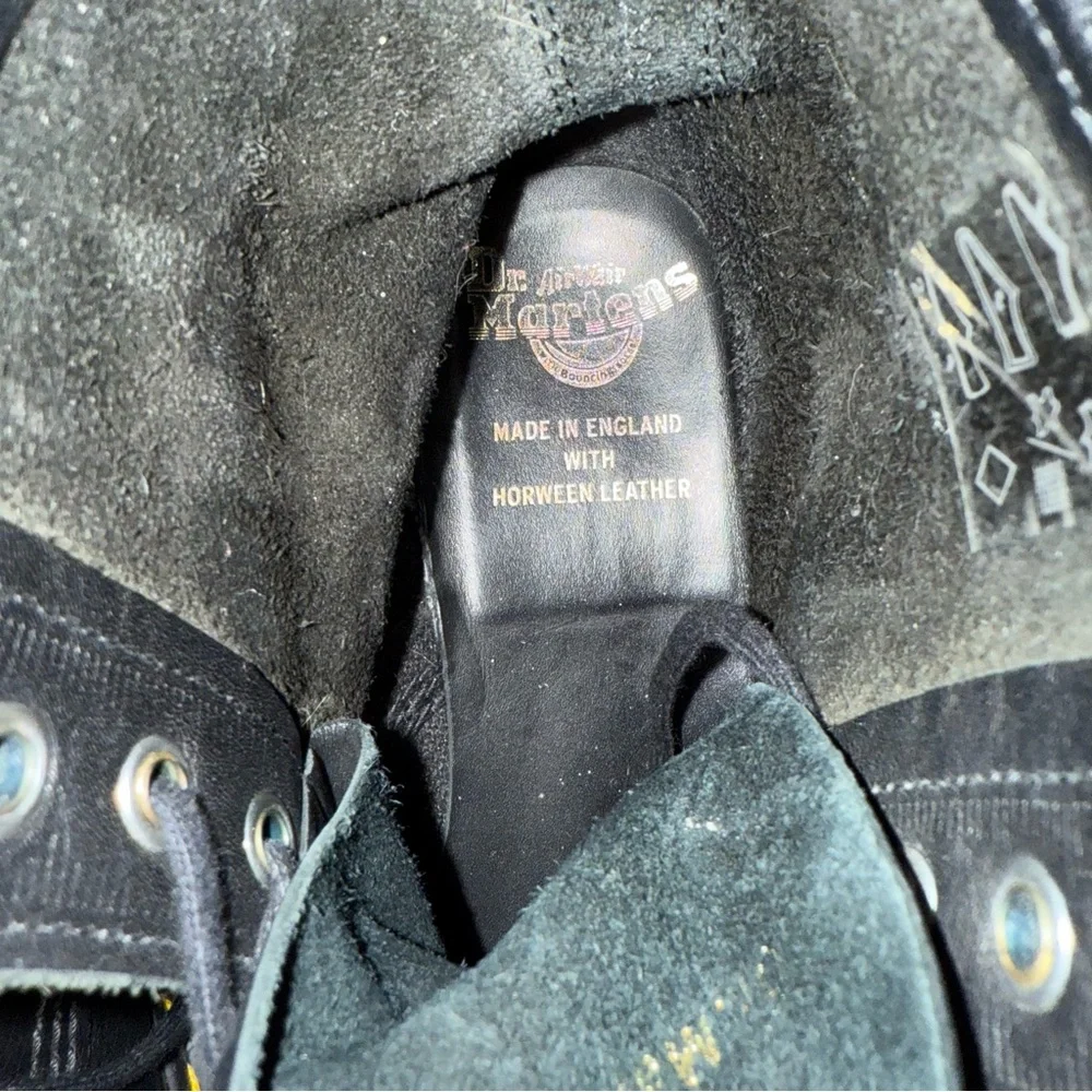 Dr Martens 1460 Dublin Made in England Horween Leather Black Men's UK 7 US 8